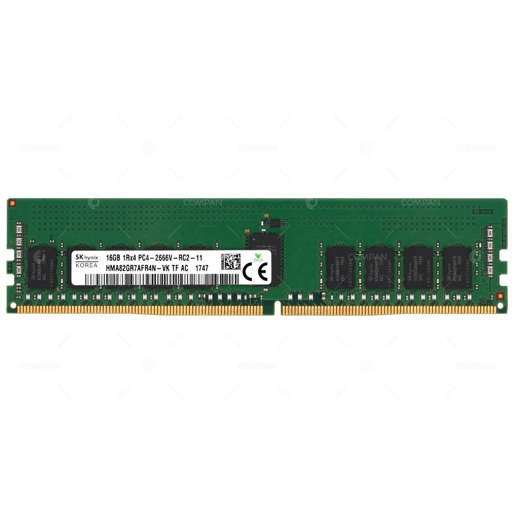 HMA82GR7AFR4N-VK HYNIX DDR4 SDRAM 16GB 1RX4 PC4-21333 2666MHZ RDIMM CL19